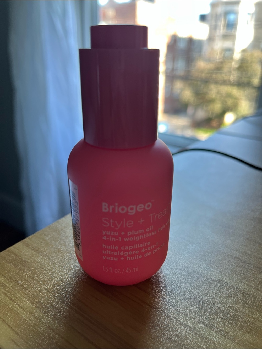 Briogeo Yuzu + Plum 4-in-1 Hair Oil Bottle - NWT